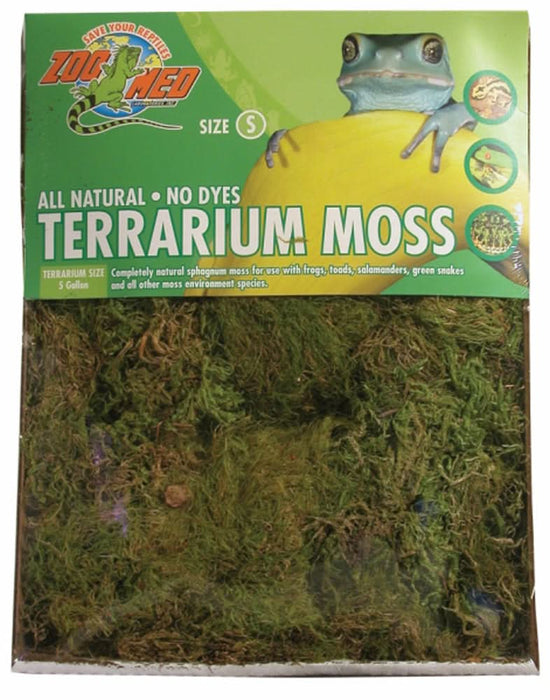 Moss Substrate Zoo Med Terrarium Moss Substrate Green 5gal SM — AnimalWiz.com