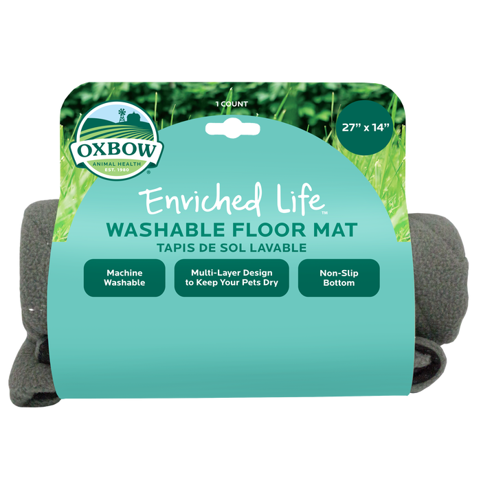 Oxbow Animal Health Enriched Life Washable Floor Mat 27in X 14in