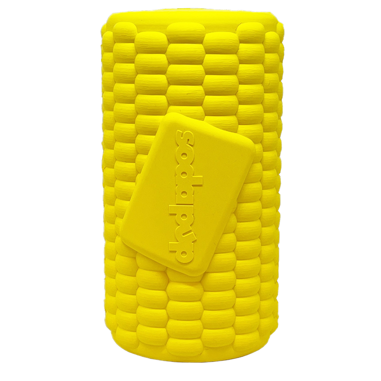 SodaPup Corn on the Cob eDispenser Durable Rubber Treat Dispenser ...