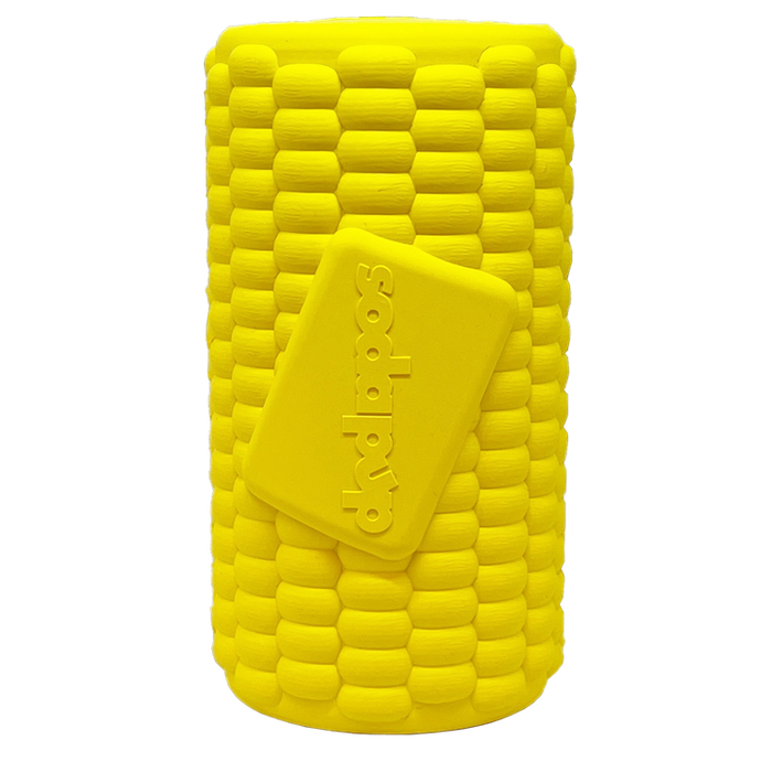 SodaPup Corn on the Cob eDispenser Durable Rubber Treat Dispenser