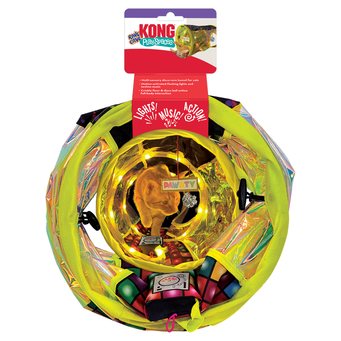 KONG Play Spaces Rave Cave Cat Toy One Size - Image 2