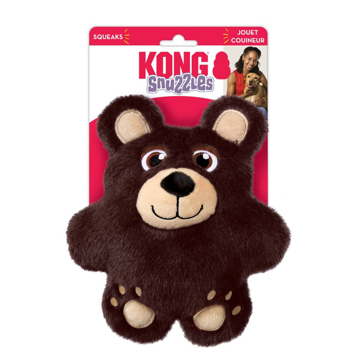 KONG Snuzzles Dog Toy Bear MD - Image 5