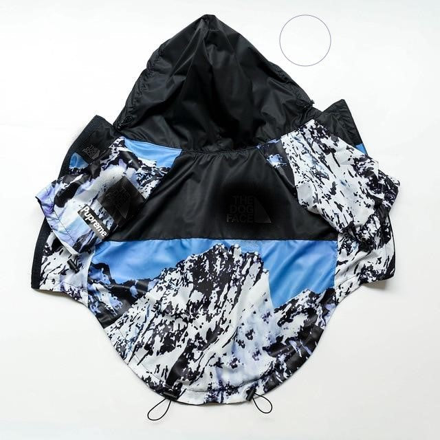 Furr Baby Gifts Dog Face Windproof Waterproof Reflective Pet Cat Dog Jacket