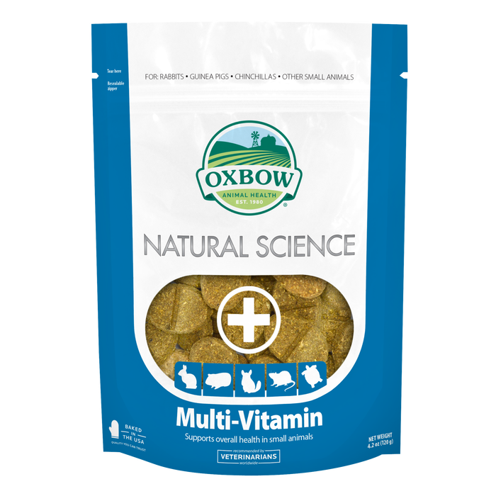 Oxbow Animal Health Natural Science Small Animal Multi Vitamin Supplement 4.2oz