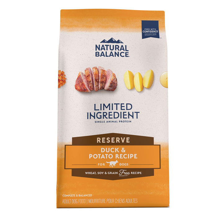 Natural Balance Pet Foods Limited Ingredient Reserve Grain Free Duck & Potato 4lb