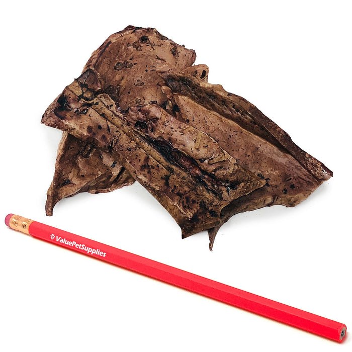 Value Pet Supplies ValueBull Lamb Lung Dog Chews, Sliced -  1 lb