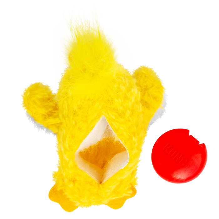 KONG Unstuffed Dog Toy Duck with Squeaker XS - 5 - Image 8