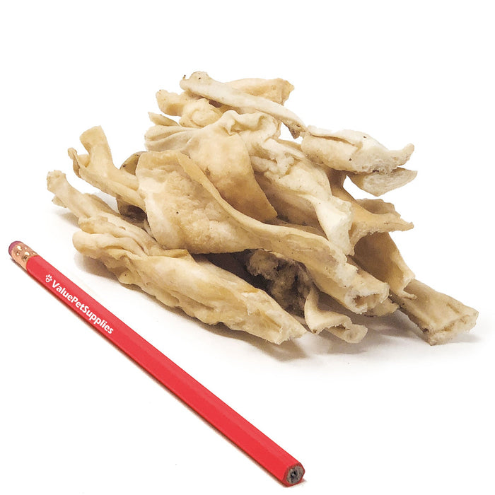 Value Pet Supplies ValueBull Lamb Cheek Slices, Premium Lamb Dog Chews, 5-6 Inch, 10 Count