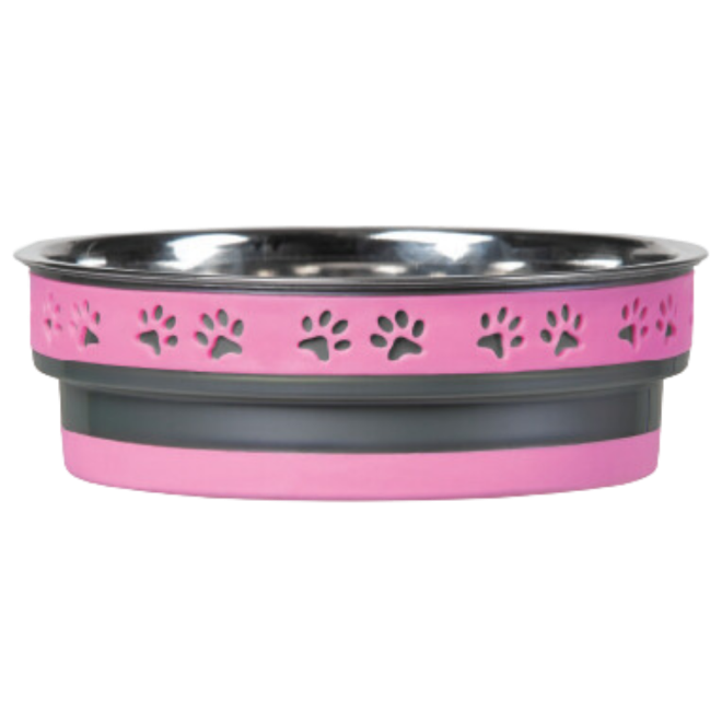Loving Pets Corsa Pet Bowl Fiery Pink SM