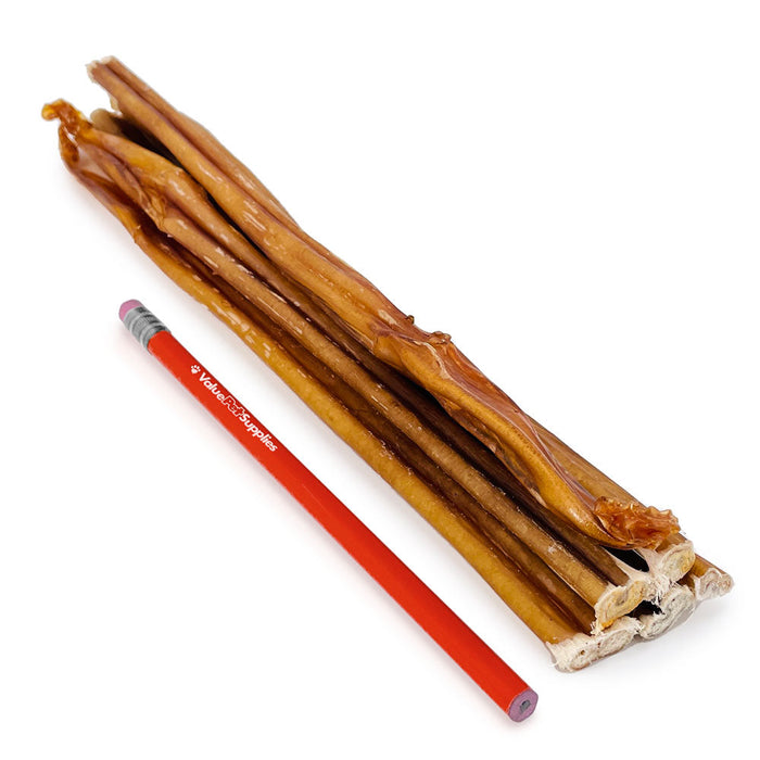 Value Pet Supplies ValueBull USA Bully Sticks for Small Dogs, Thin 12 Inch, 25 Count
