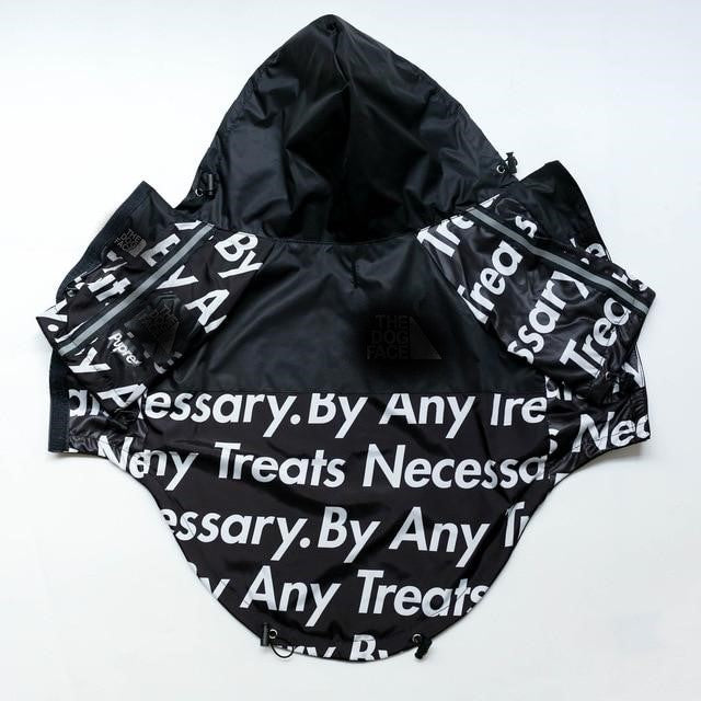 Furr Baby Gifts Dog Face Windproof Waterproof Reflective Pet Cat Dog Jacket