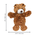 KONG Unstuffed Dog Toy Teddy Bear with Squeaker XS - 2 - Image 6