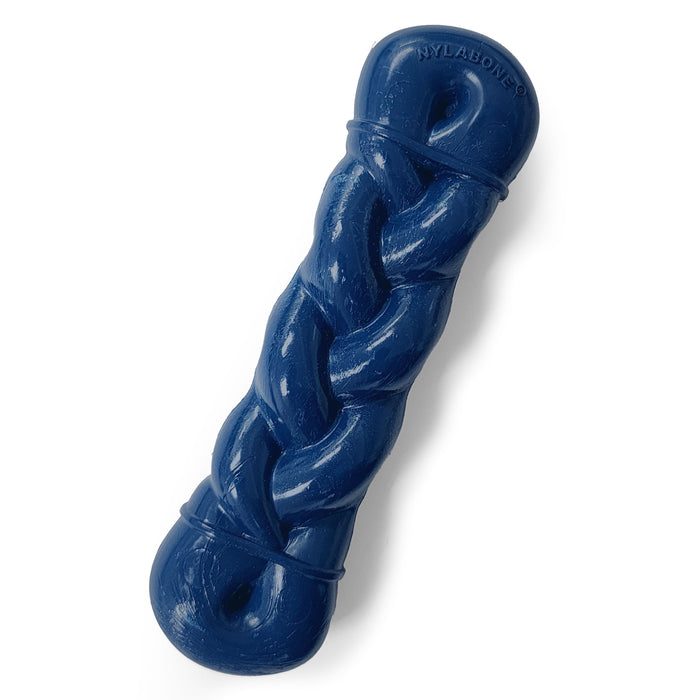 Nylabone Power Chew Love Our Oceans Infinity Braid Bone Dog Chew Toy Bully Stick Small (1 Count)
