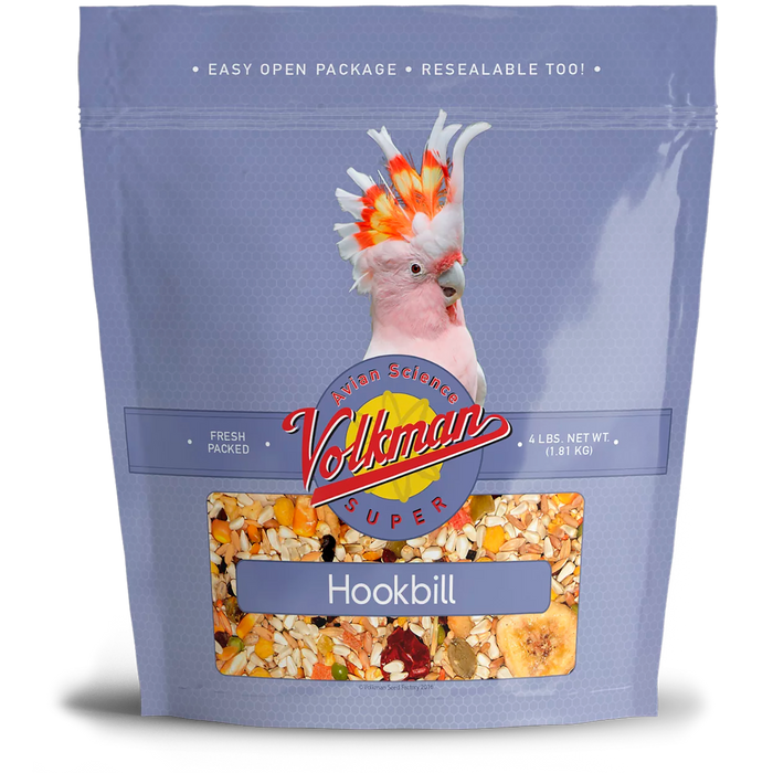 Volkman Seed Company Avian Science Super Hookbill Bird Treat 4 lb