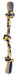 Mammoth Pet Products Cotton blend Color 3 Knot Rope Tug Toy Assorted 36in XL - Image 2