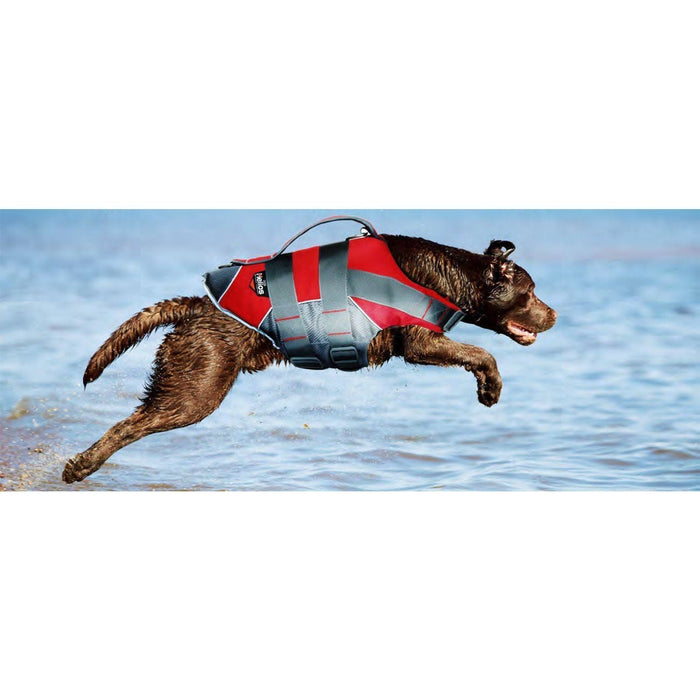 Pet Life Dog Helios ® 'Splash-Explore' Reflective and Adjustable Floating Safety Dog Life Jacket