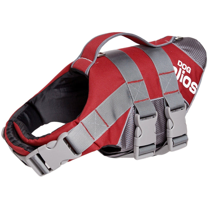 Pet Life Dog Helios ® 'Splash-Explore' Reflective and Adjustable Floating Safety Dog Life Jacket