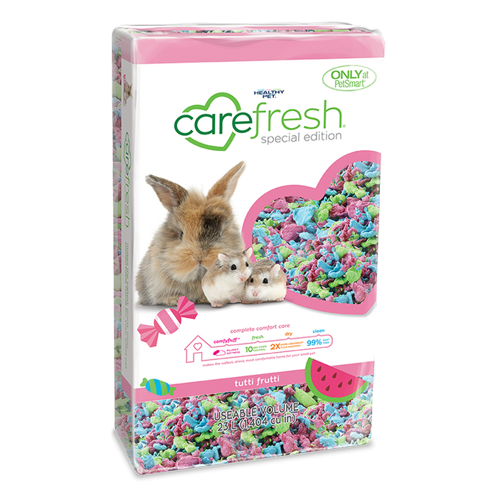 CareFRESH Special Edition Small Animal Bedding Tutti Frutti 23L