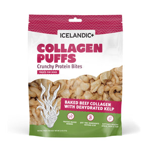 Icelandic+ Collagen Puffs Dog Treats Kelp LG 1.3oz - Image 2