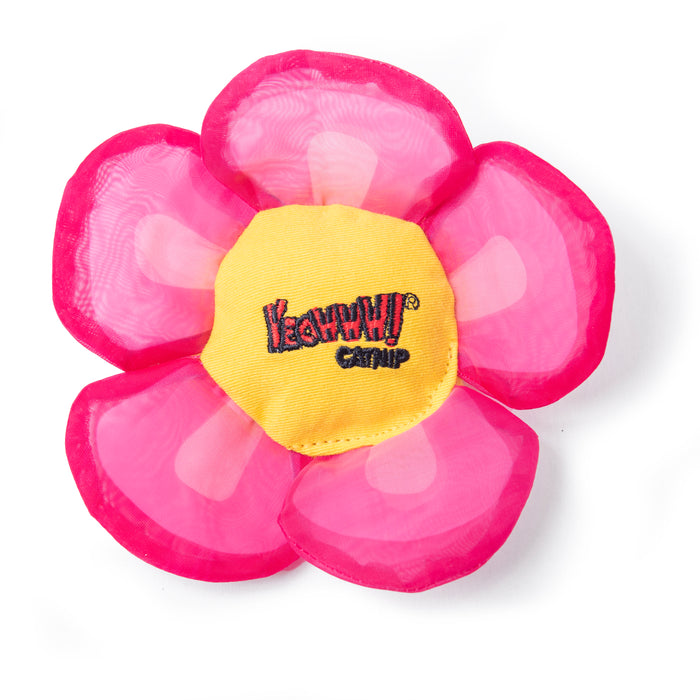 Yeowww! Daisy's Flower Tops Catnip Cat Toy Pink One Size