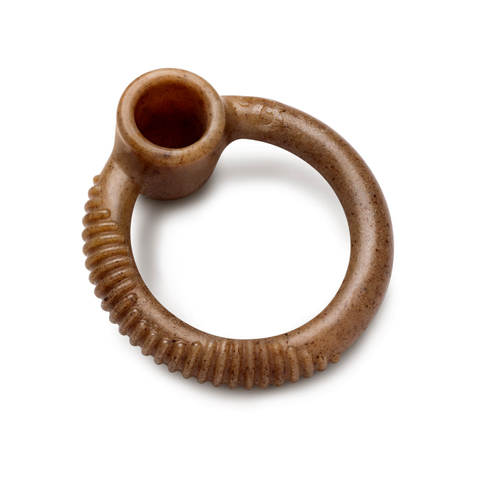 Benebone Ring Durable Dog Chew Toy Bacon LG| 20 PK