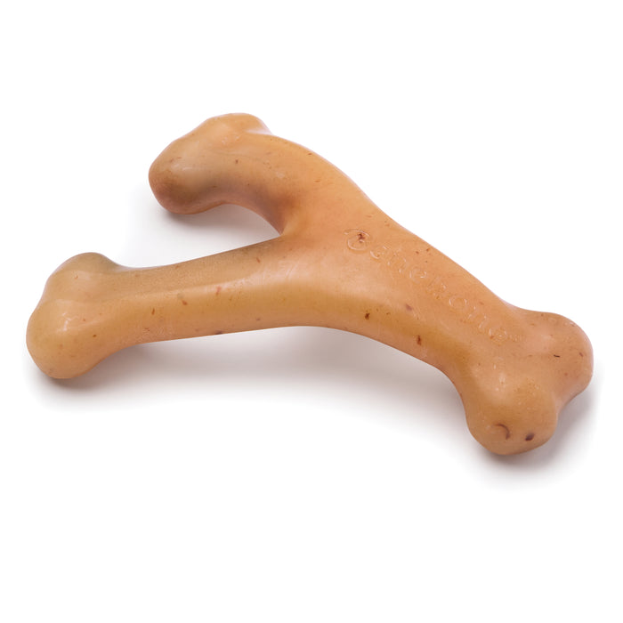 Benebone Wishbone Durable Dog Chew Toy Chicken SM