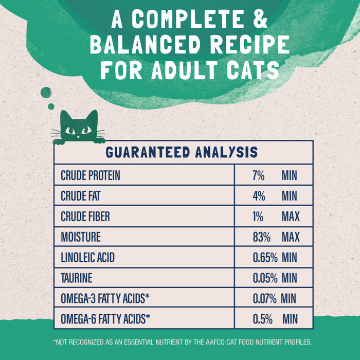 Natural Balance Pet Foods Original Ultra Platefulls Morsels in Gravy Wet Cat Food Pouch Chicken & Pumpkin 3oz (Pack of 24)