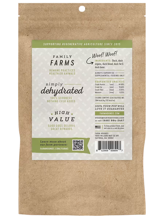 Farm Hounds Duck Trainers Dog Treats - 4.5 oz