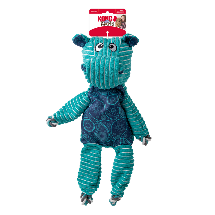 KONG Floppy Knots Dog Toy Hippo XL - Image 2