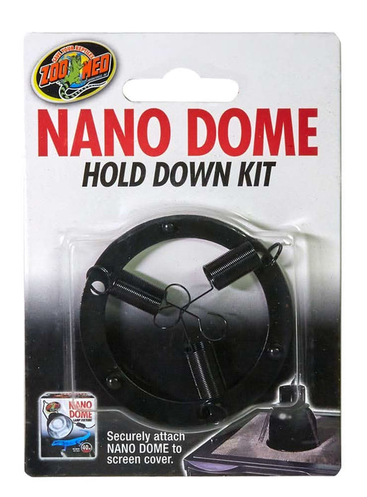 Zoo Med Hold Down Kit for LF-35 Nano Dome Lamp Fixture Black