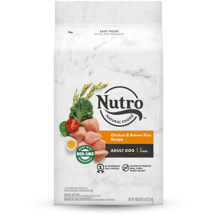 Nutro Products Natural Choice Adult Dry Dog Food Chicken & Brown Rice 5lb