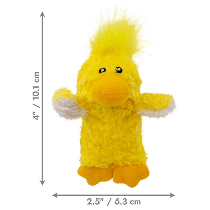 KONG Unstuffed Dog Toy Duck with Squeaker XS - 3 - Image 8
