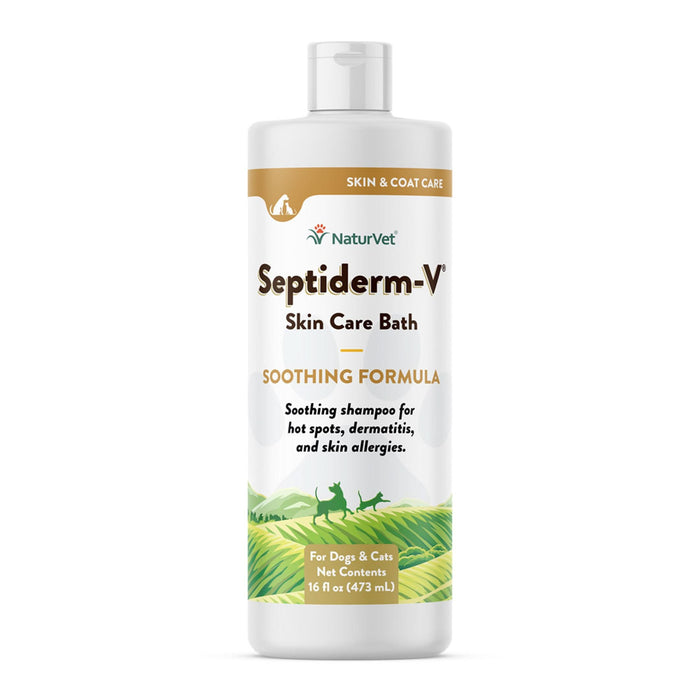 NaturVet Septiderm-V Skin Care Bath 16 fl. oz