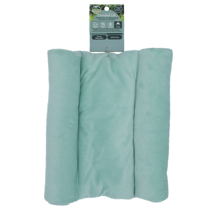 Oxbow Animal Health Enriched Life Small Animal Stretch 'n Snuggle Sleep Spot Mint Green One Size
