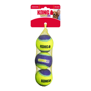 KONG Crunch Air Balls Dog Toy Purple MD - Image 2