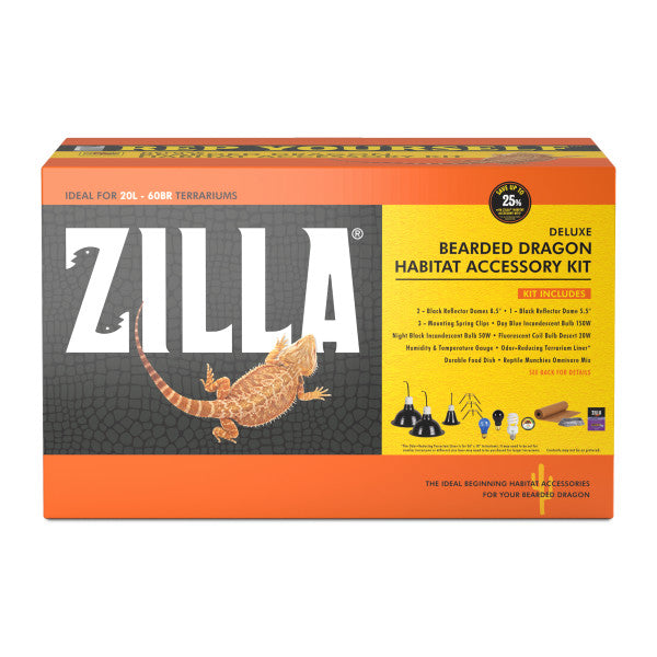Zilla Bearded Dragon Habitat Accessory Kit