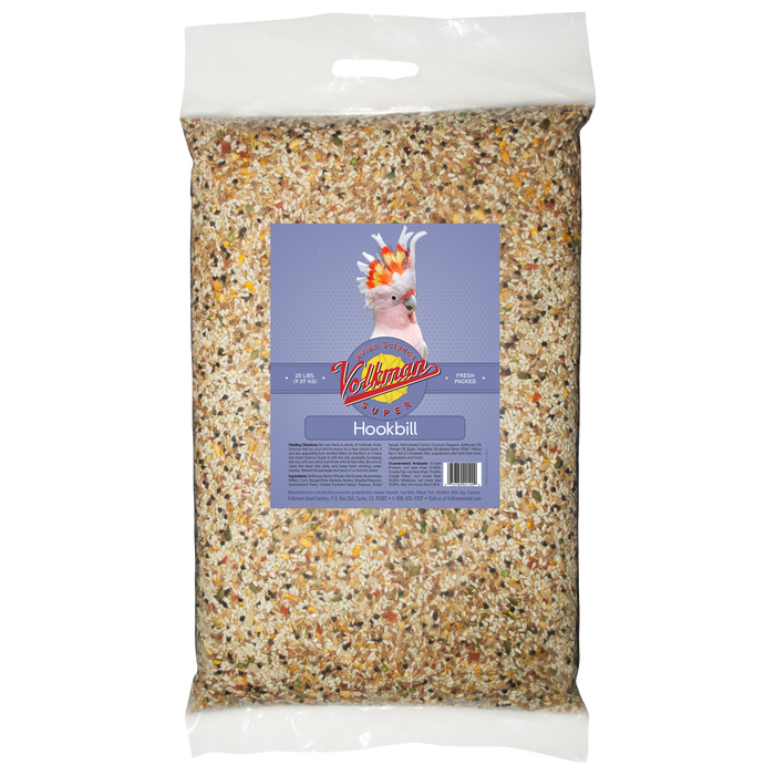 Volkman Seed Company Avian Science Super Hookbill Bird Treat 20 lb