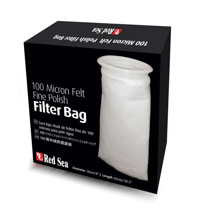 Red Sea Reefer Fine Felt Polishing Filter Socks White 4 in x 10.5 in - Image 2