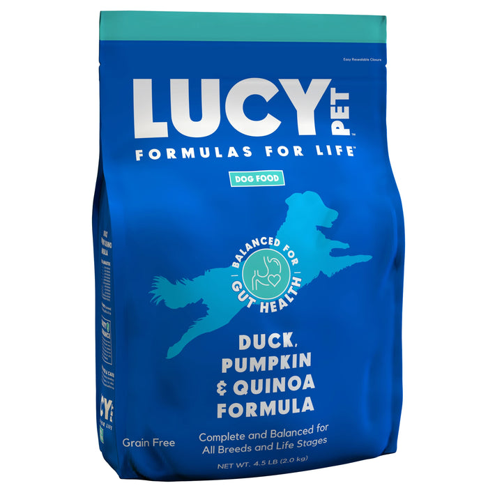 Lucy Pet Products Formula for Life L.I.D. Dry Dog Food Duck, Pumpkin & Quinoa 4.5lb
