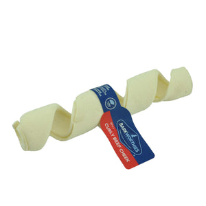 Barkworthies Curly Beef Cheek Dog Treat 10ct - Image 2