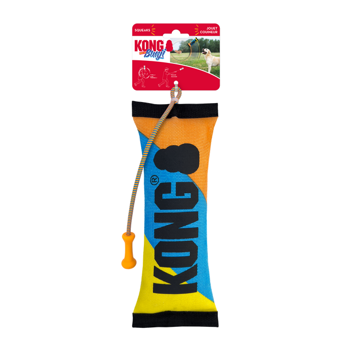 KONG Bunji High-Viz Bumper Dog Toy Assorted MD - Image 2