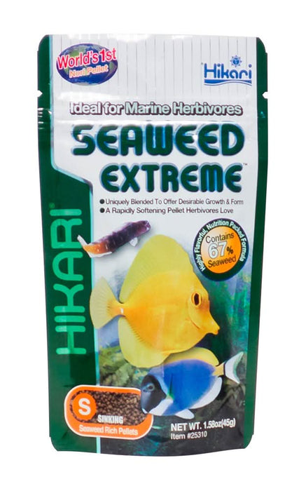 Hikari USA Seaweed Extreme Pellets Fish Food 1.58oz SM - Image 2