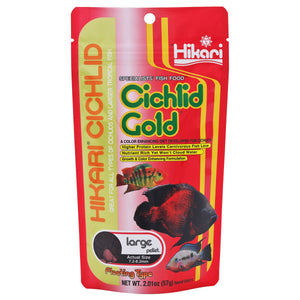 Hikari USA Cichlid Gold Pellets Fish Food 2oz LG - Image 2