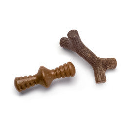 Benebone Stick & Zaggler Dog Chew Toy Maple & Bacon XS 2pk