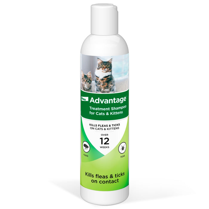 Elanco Advantage Flea & Tick Shampoo for Cats & Kittens 8oz - Image 2