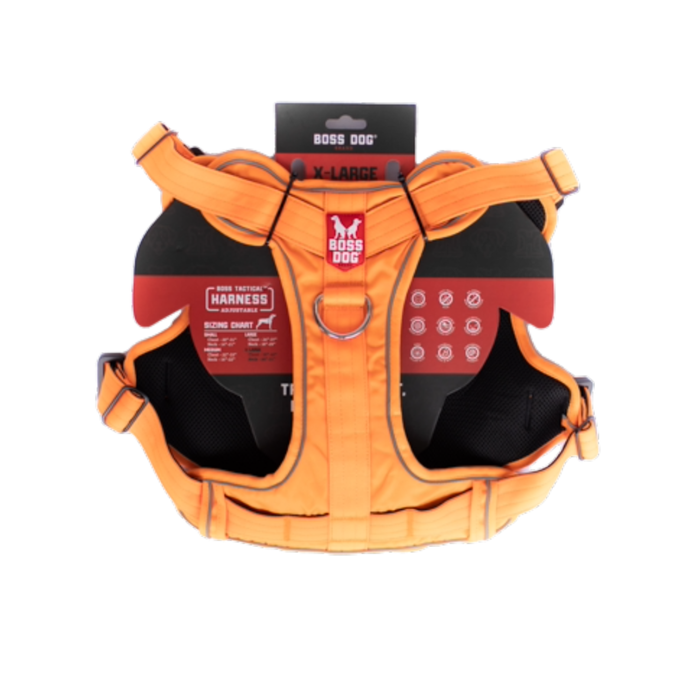 Boss Dog Tactical Dog Harness Hunter Orange XL