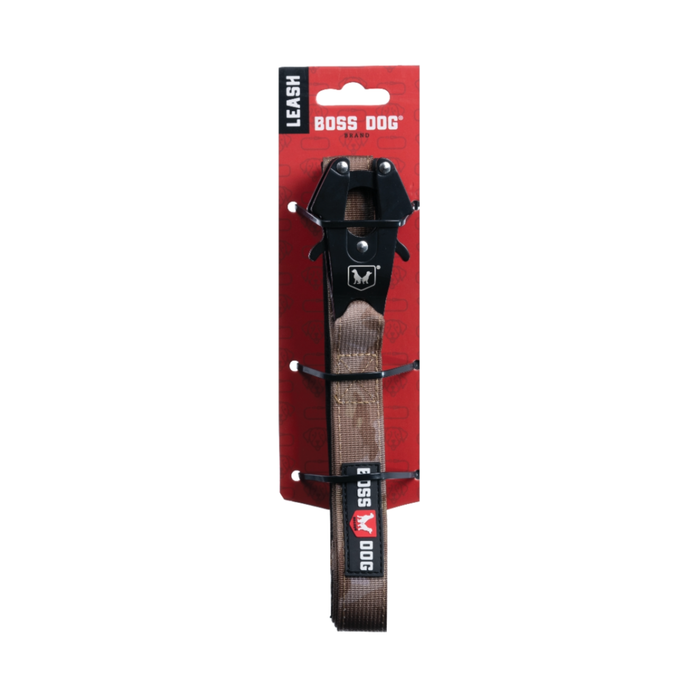 Boss Dog Tactical Dog Leash Tan Camo 6ft