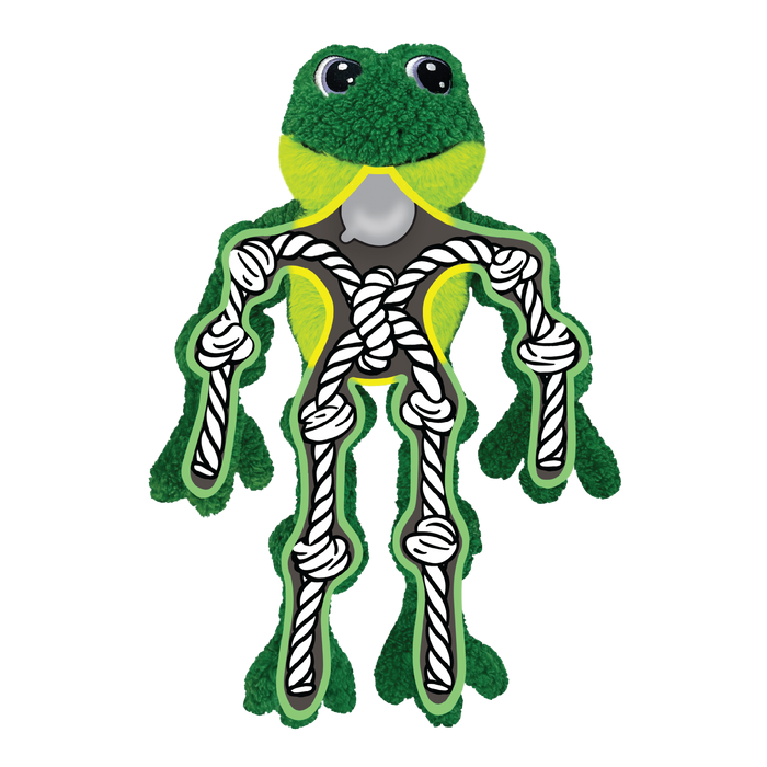 KONG Knots Frog Dog Toy LG/XL - 3 - Image 6