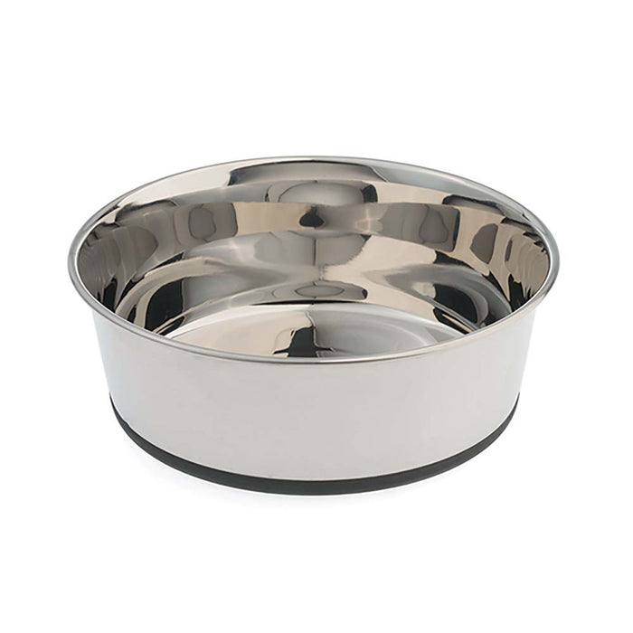 Pet Zone Products Stainless Steel Dog Bowl Silver MD - Image 2