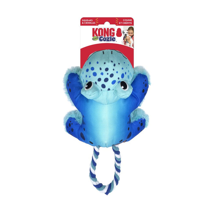 KONG Cozie Tuggz Dog Toy Frog MD/LG - Image 2